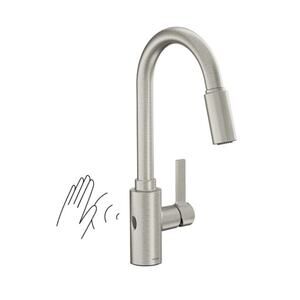 Moen Genta LX Touchless  Kitchen Faucet Spot Resistant Stainless 7882EWSRS